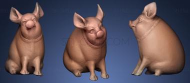 3D model pig (STL)